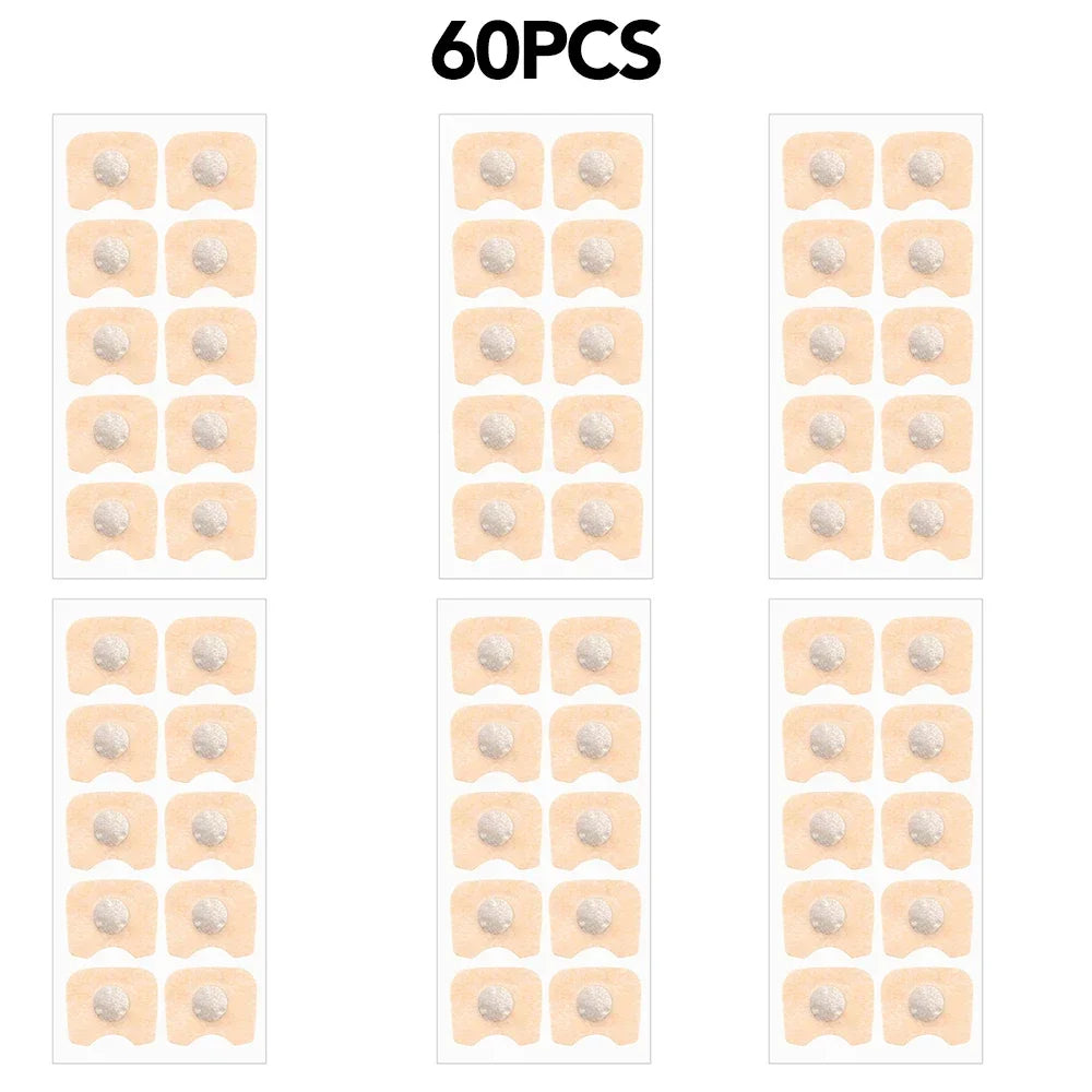 90 Pcs Nose Strips Pack of Anti-Snoring Nasal Dilators Magnetic Nose Strips Intake Breathing Devices