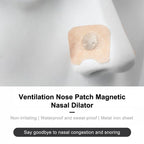 90 Pcs Nose Strips Pack of Anti-Snoring Nasal Dilators Magnetic Nose Strips Intake Breathing Devices